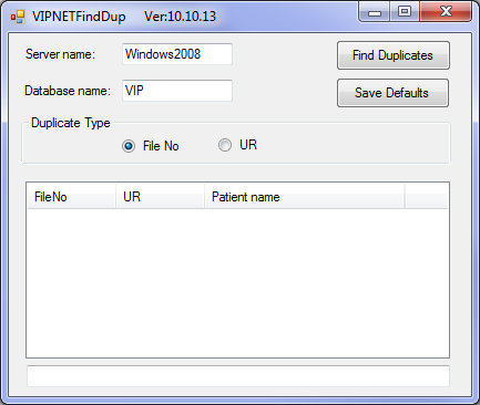 VIPNET2FindDup